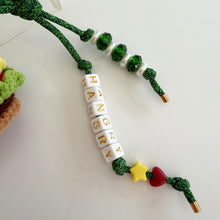 Load image into Gallery viewer, THE BURGER BOOM BESPOKE BAG CHARM/KEYRING
