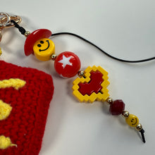 Load image into Gallery viewer, ‘IM LOVIN IT’ CROCHET FRIES BAG CHARM BY BOOM BESPOKE
