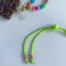 Load image into Gallery viewer, ‘SWEET LIME’ GREEN ADJUSTABLE CROSSBODY PHONE STRAP

