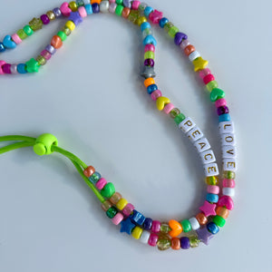 ‘SWEET LIME’ GREEN ADJUSTABLE CROSSBODY PHONE STRAP