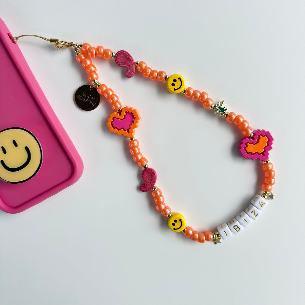 ´SUMMER ISLAND’ BOOM BESPOKE PHONE BEADS by