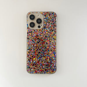 GLITTER CONFETTI IPHONE CASE