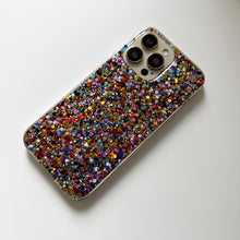 Load image into Gallery viewer, GLITTER CONFETTI IPHONE CASE
