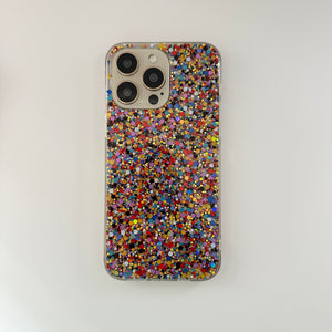 GLITTER CONFETTI IPHONE CASE