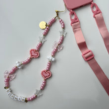 Load image into Gallery viewer, ´BALLERIN’ PINK BOOM BESPOKE PHONE BEADS
