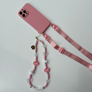 ´BALLERIN’ PINK BOOM BESPOKE PHONE BEADS