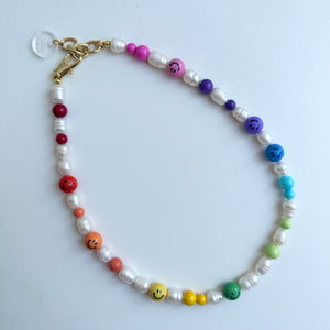 ‘BOOMBOW SMILEY’ PEARL NECKLACE BY BOOM BESPOKE