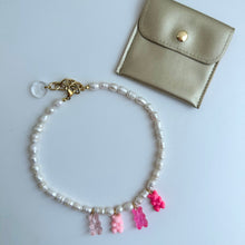 Load image into Gallery viewer, ‘PINK’ GUMMY BEAR PEARL NECKLACE BY BOOM BESPOKE
