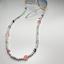 Load image into Gallery viewer, &quot;SMILE PASTELS&quot; BOOM BESPOKE BEADED SUNGLASSES CHAIN
