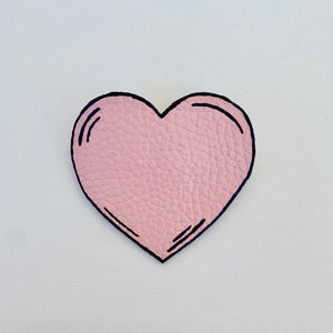 NUDEY PINK "HEART GOES BOOM" TRAINER TAG