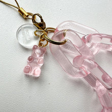 Load image into Gallery viewer, ‘CANDY FLOSS’ BOOM BESPOKE PHONE CHAIN CHARM
